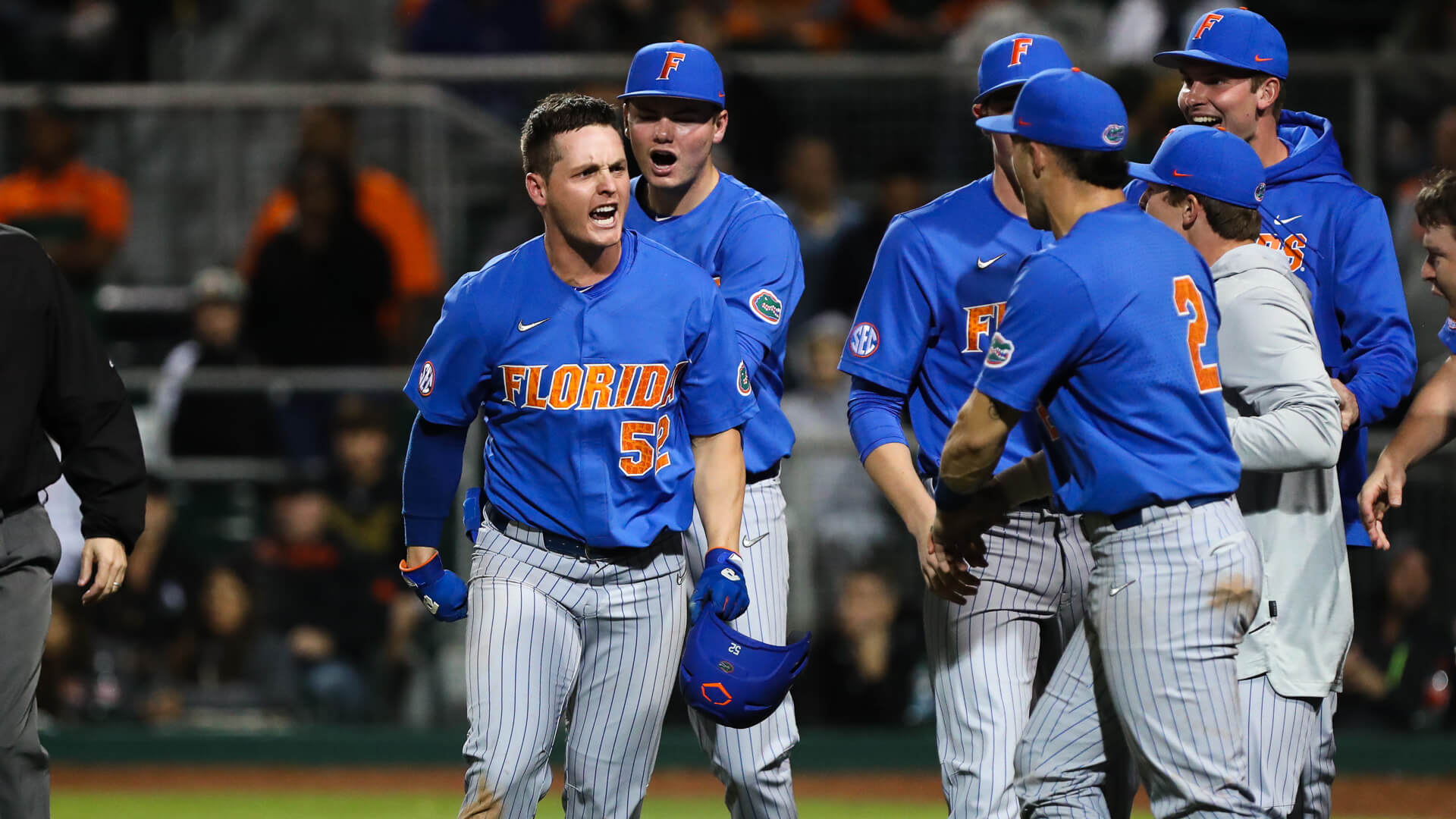 Gator baseball makes thunderous statement in sweep of Miami  In All