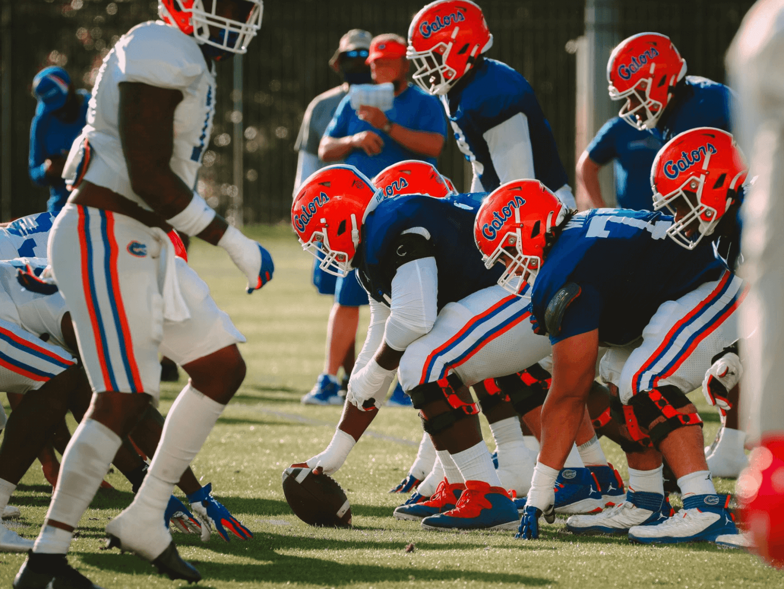 Videos highlights from Gator football's 3/18 spring practice  In All